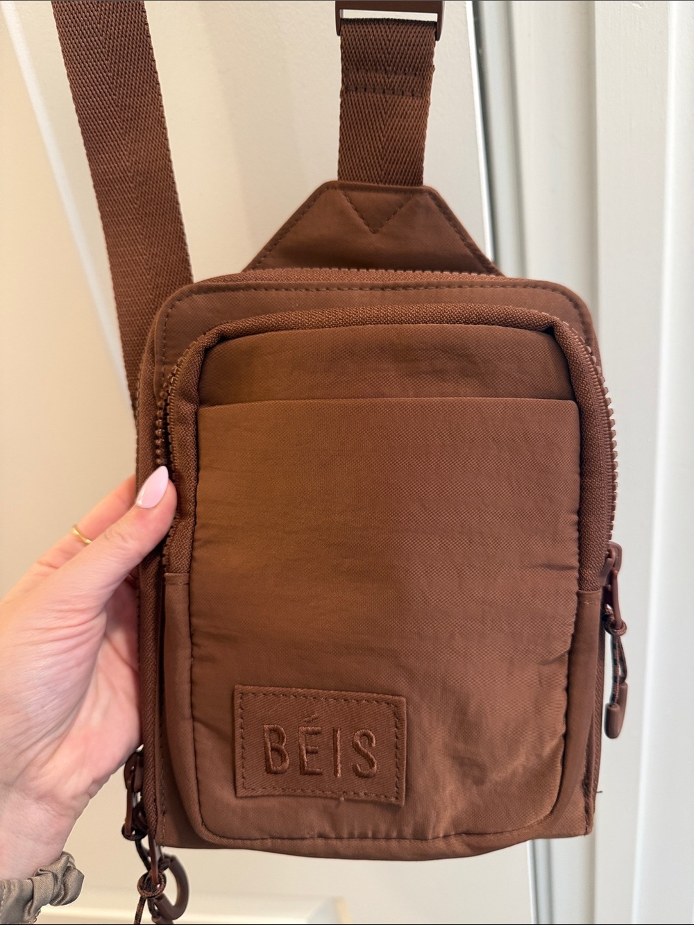 BEIS Brown Sport Sling Bag